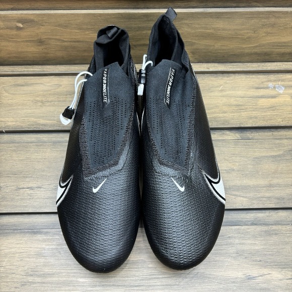 Nike Vapor Edge Elite‎ 360 Black Football Cleats Men\'s Size 16 WIDE CV6317-001